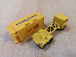 MATCHBOX MERCEDES CONTAINER TRUCK DEUTSCHE BUNDESPOST MB42 1977 ENGLAND