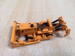 SHINSEI MINI POWER CATERPILLAR BULLDOZER No 13 JAPAN 