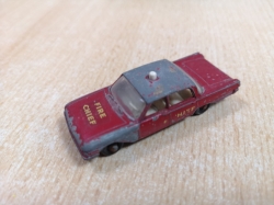 MATCHBOX FORD FAIRLANE FIRE CHIEF No 59 1963 ENGLAND