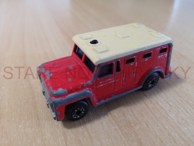 Matchbox no 69 armored 2024 truck